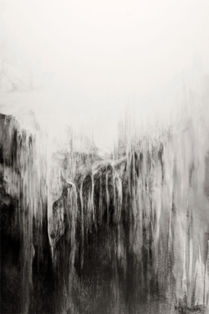 Weeping Edges (drawing) 'Weeping Edges' drawing by Jennifer Andrews for Uncharted Terrains Exhibition